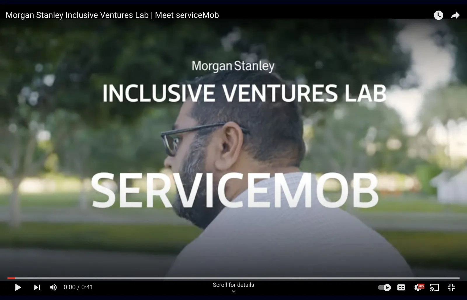 Center Stage: Morgan Stanley Highlights serviceMob in Video